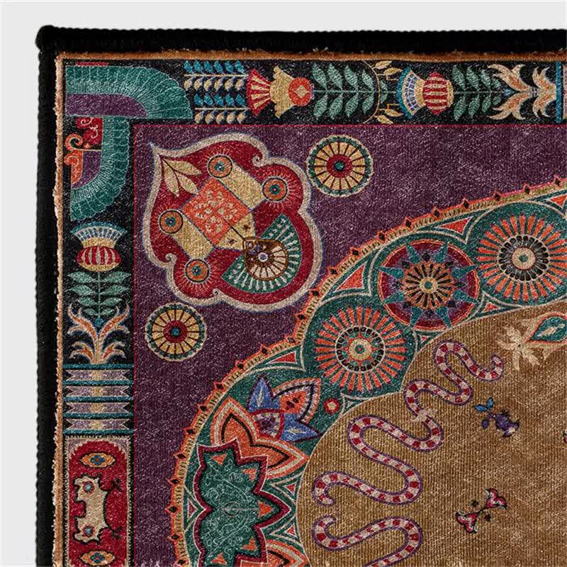 Ownkoti Vintage Ethnic Indoor Outdoor Area Rug