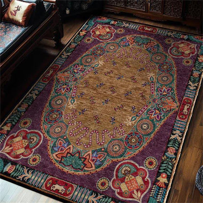 Ownkoti Vintage Ethnic Indoor Outdoor Area Rug