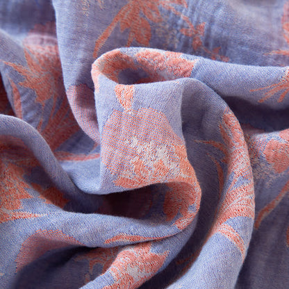 Ownkoti Oriental Lily Cotton Gauze Sleepwear Set