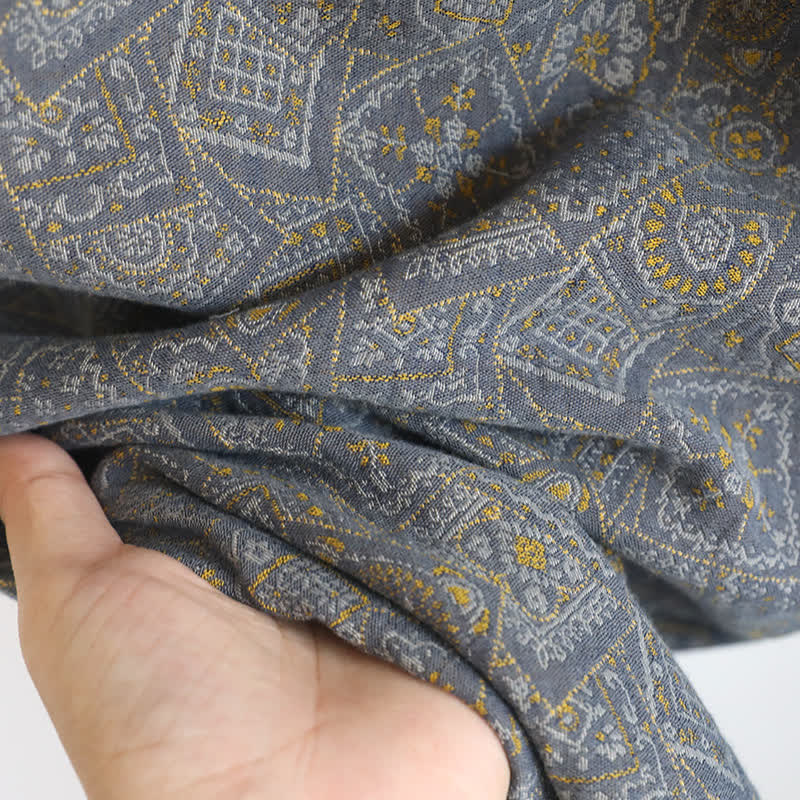Ownkoti Unisex Japanese Kimono Geometric Pajama Set - image 10