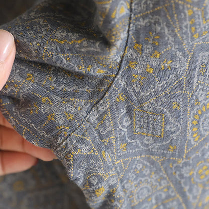 Ownkoti Unisex Japanese Kimono Geometric Pajama Set