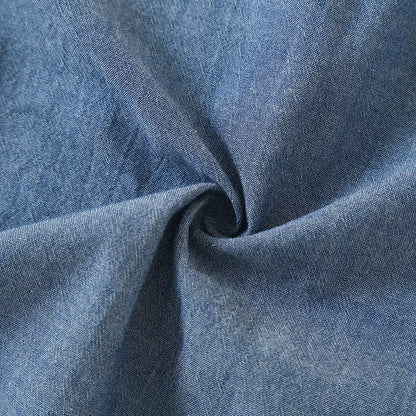 Ownkoti Solid Kimono Pajama with Geometric Collar