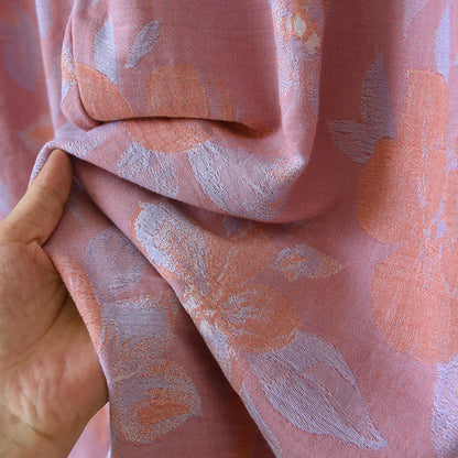 Ownkoti Oriental Hostas Jacquard Cotton Sleepwear Set