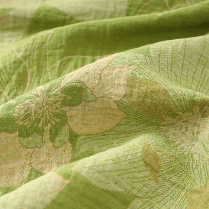 Unisex Hibiscus Cotton Kimono Loungewear Set - image 5