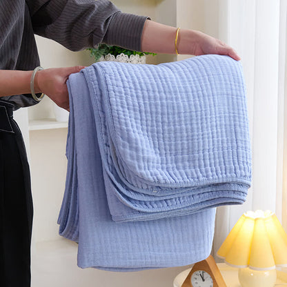 Ownkoti Solid Color Cotton Gauze Quilt