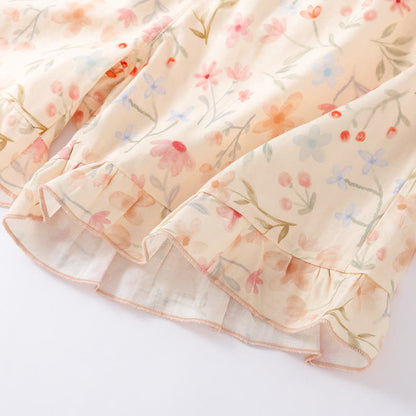 Ownkoti Floral Cotton Camisole Shorts Pajama Set