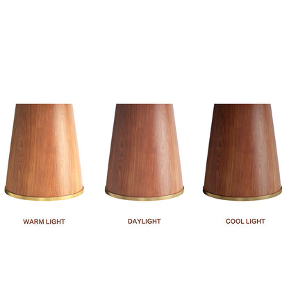 Ownkoti Round Dining Table With Solid Wood Bucket Base For 4-8 People