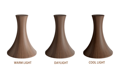 Ownkoti Luxury Gray Mid-Century Modern Round Dining Table For 4/6/8