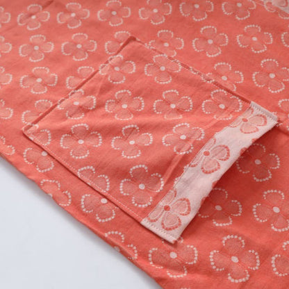 Ownkoti Four-Leaf Clover Cotton Gauze Kimono Robe