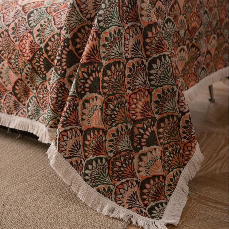 Ownkoti Art Deco-Inspired Tapestry Sofa Cover