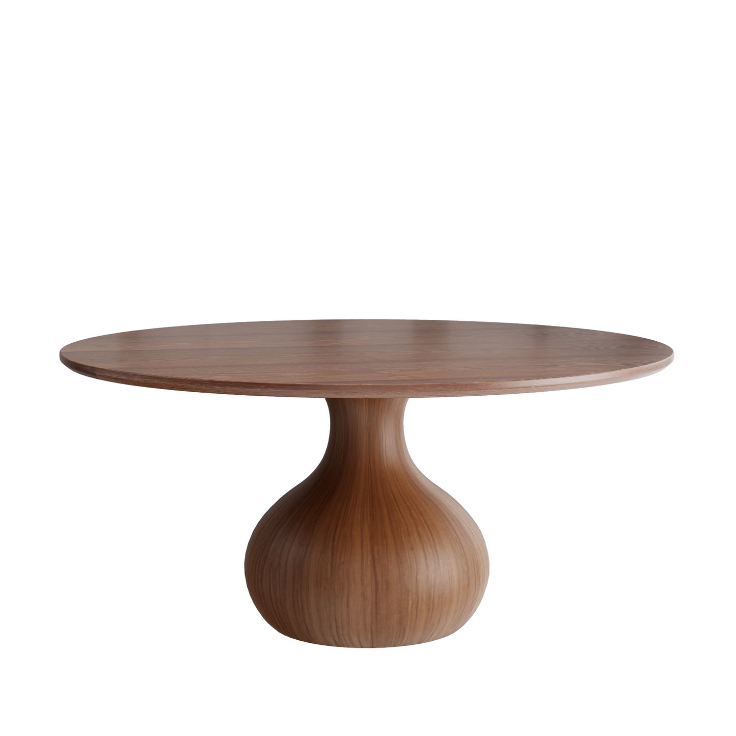 Ownkoti Mid-Century Modern Round Coffee Table For Living Room & Home Decor