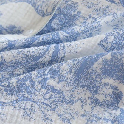 Ownkoti Tiger Tree Print Cotton Loungewear Set