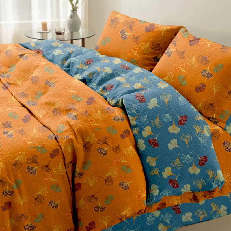 Ginkgo Biloba Cotton Bedding Set(4PCS) - image 10