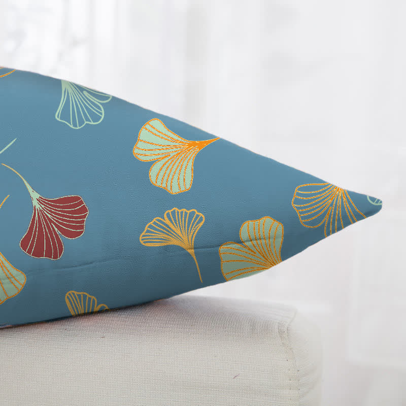 Ginkgo Biloba Cotton Jacquard Square Pillowcases(2PCS) - image 10