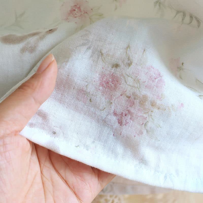 Ownkoti Oriental Rabbit Bamboo Cotton Gauze Nightdress