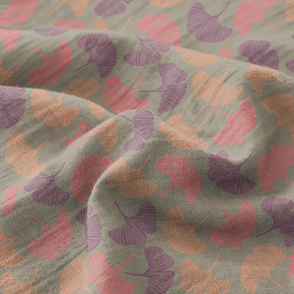 Ginkgo Leaf Cotton Gauze Bedspread - image 8