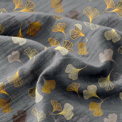 Ownkoti Ginkgo Jacquard Reversible Cotton Gauze Bedspread - image 7