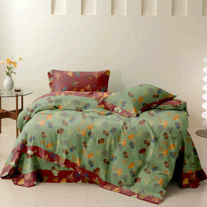 Ownkoti Ginkgo Biloba Cotton Bedding Set(4PCS) - image 37