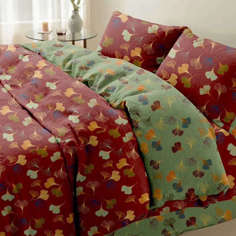 Ownkoti Ginkgo Biloba Cotton Bedding Set(4PCS) - image 22