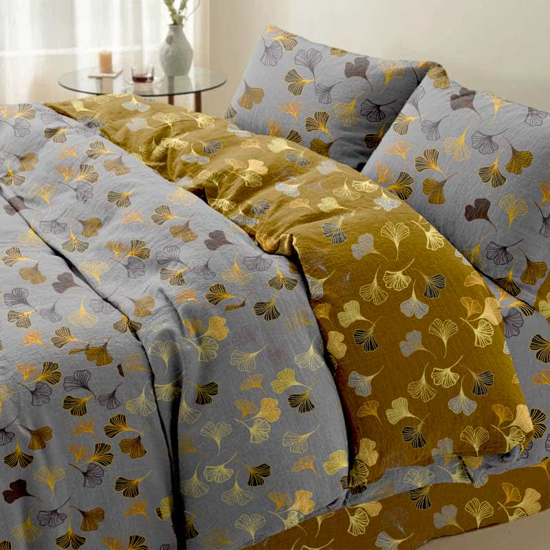 Ginkgo Biloba Cotton Bedding Set(4PCS) - image 18