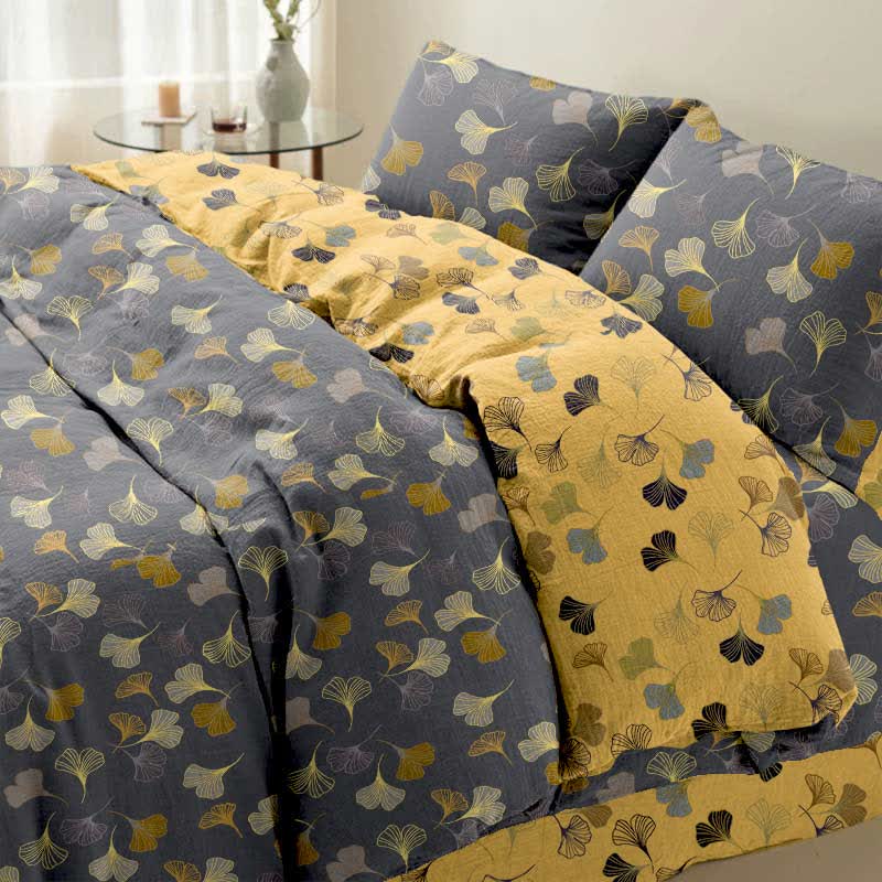 Ownkoti Ginkgo Biloba Cotton Bedding Set(4PCS) - image 34
