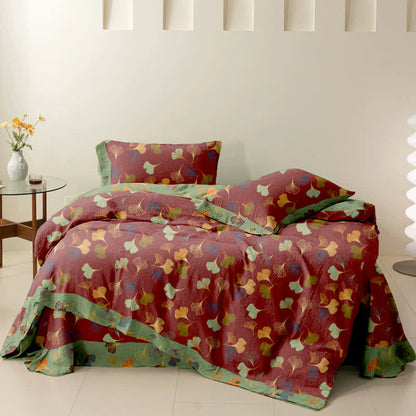 Ownkoti Ginkgo Biloba Cotton Bedding Set(4PCS) - image 21