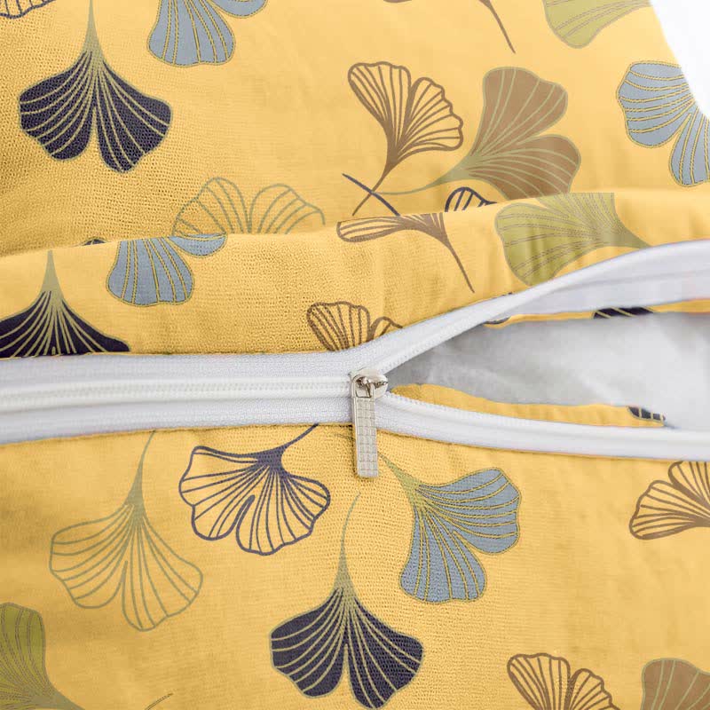 Ginkgo Biloba Cotton Jacquard Square Pillowcases(2PCS) - image 34