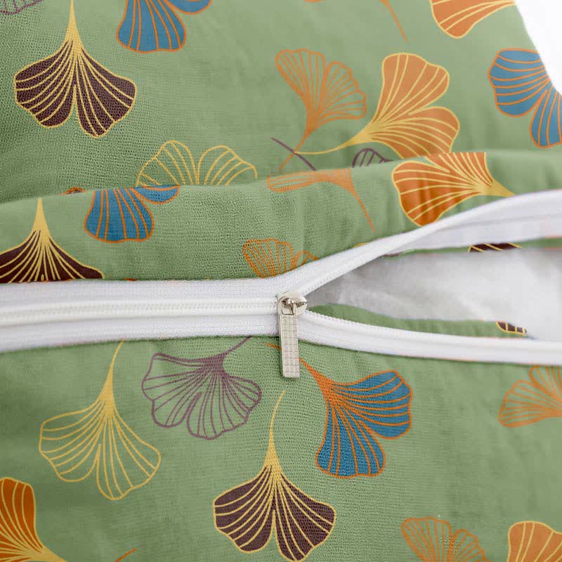 Ginkgo Biloba Cotton Jacquard Square Pillowcases(2PCS) - image 15