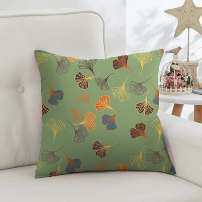 Ginkgo Biloba Cotton Jacquard Square Pillowcases(2PCS) - image 13