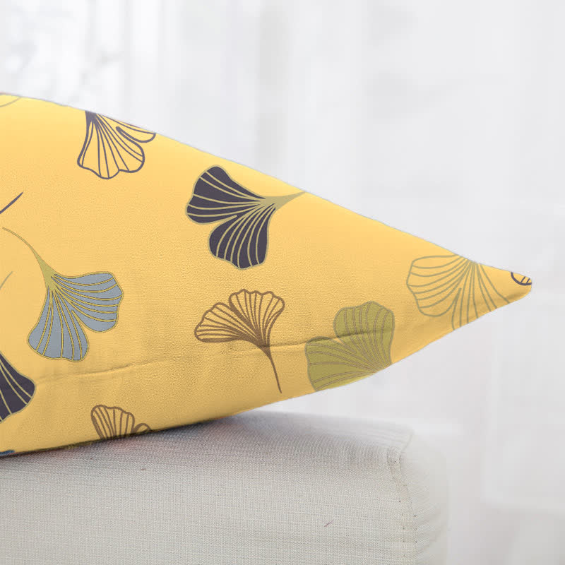 Ginkgo Biloba Cotton Jacquard Square Pillowcases(2PCS) - image 33