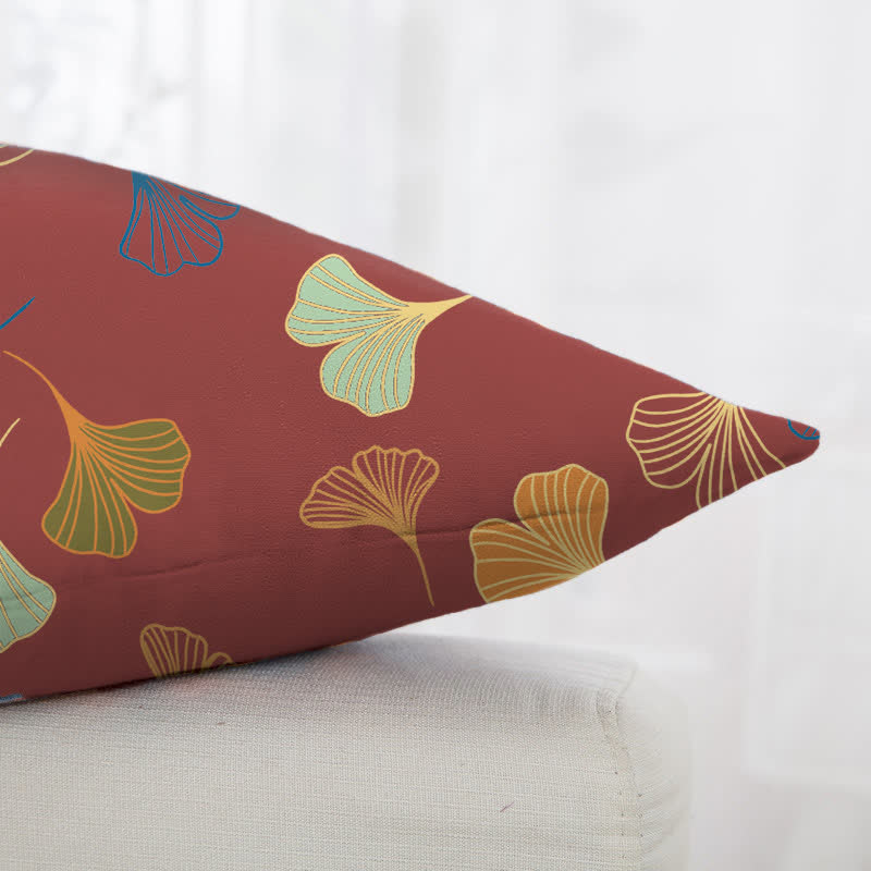 Ginkgo Biloba Cotton Jacquard Square Pillowcases(2PCS) - image 18