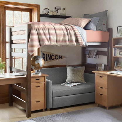 Ownkoti Cotton Plaid Duvet Cover Dorm Bedding Set - image 25