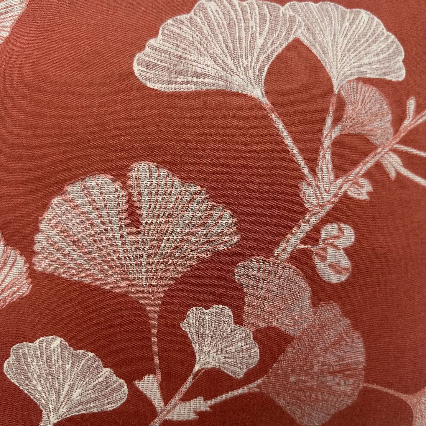 Ownkoti Rustic Ginkgo Leaf Accent Pillow - image 4