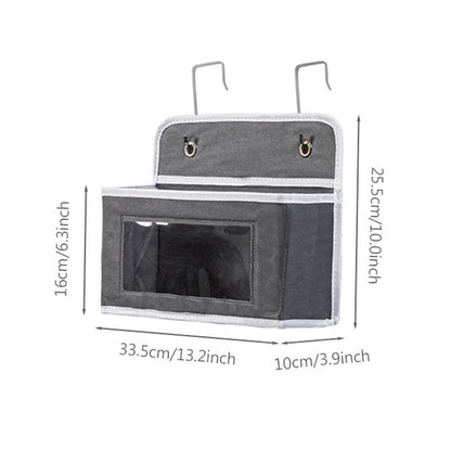 Dorm Hanging Multi-Layer Storage Organizer - Dark Grey - 3PCS - 13"L x 4"W x 10"H - image 17