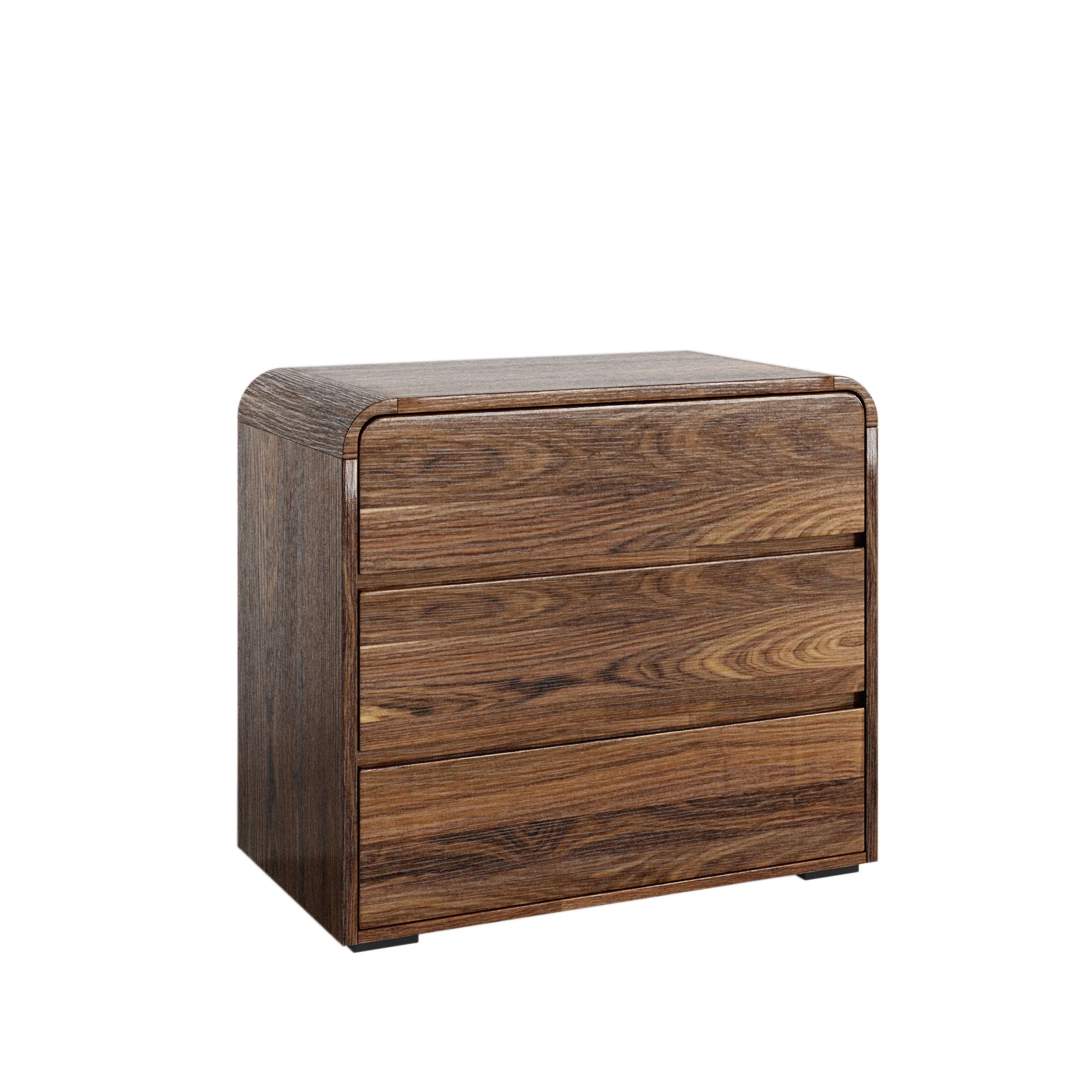 Large-sized Nightstand With Rounded-corner  - image 1