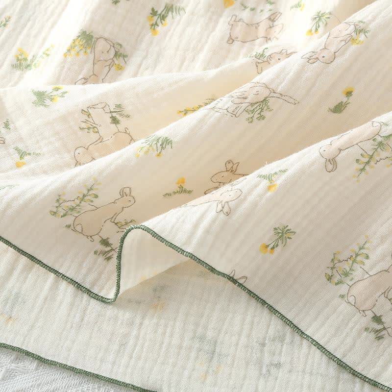 Rustic Bunny Cotton Ruffle Cami Pajamas - image 8