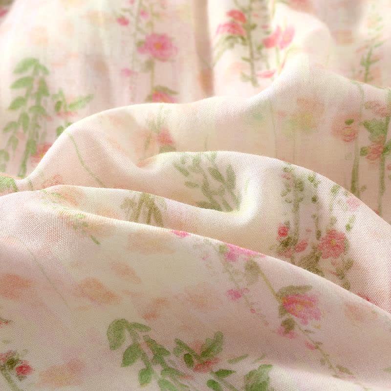 Pink Rose Padded Ruffle Sleeveless Nightwear - image 10