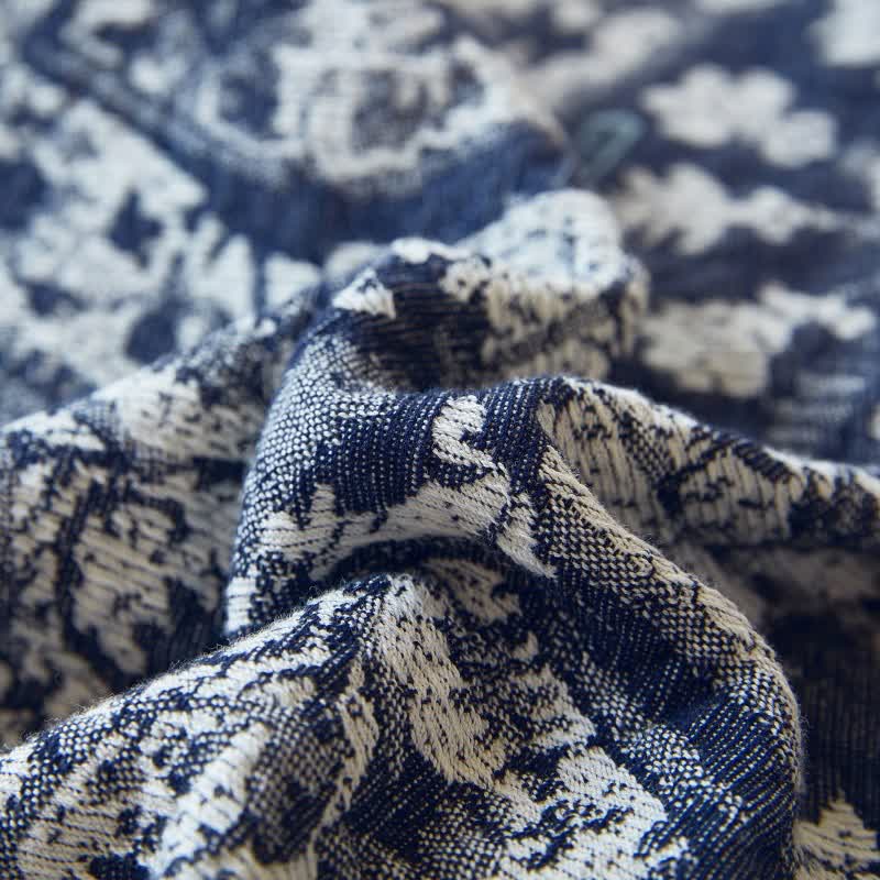 Ownkoti Retro Tribal Cotton Gauze Tassel Quilt - image 4
