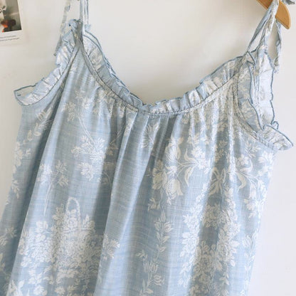 Rose Bow Cotton Padded Cami Nightdress - image 5