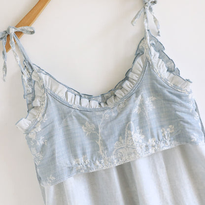 Rose Bow Cotton Padded Cami Nightdress - image 6