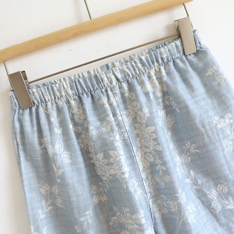 Rose Bow Cotton Tank Pajama Set - image 9