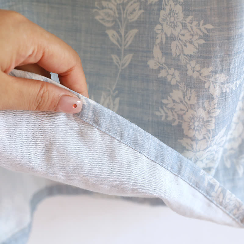 Rose Bow Cotton Tank Pajama Set - image 12