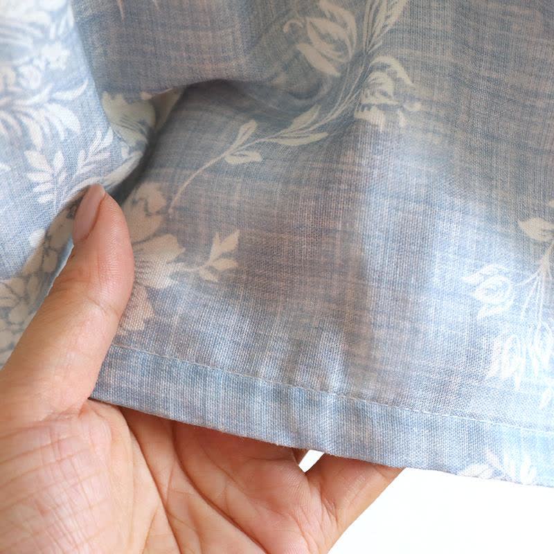 Rose Bow Cotton Padded Cami Pajamas - image 15