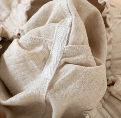 Couple Matching Cotton Linen Pajama Shorts - image 8