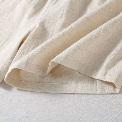 Natural Cotton Linen Pajama Shorts - image 8