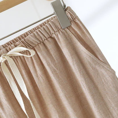 Couple Matching Cotton Linen Lounge Pants - image 8