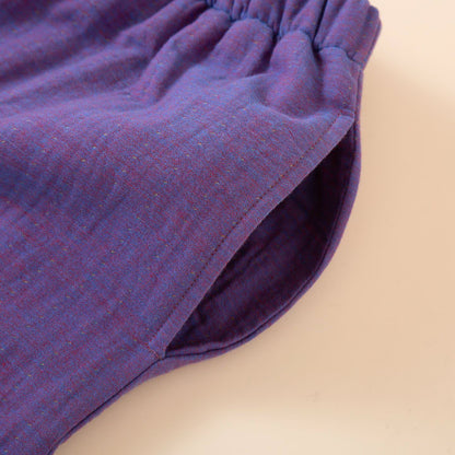 Ownkoti Oriental Style Peony Pomegranate Cotton Sleepwear - image 11