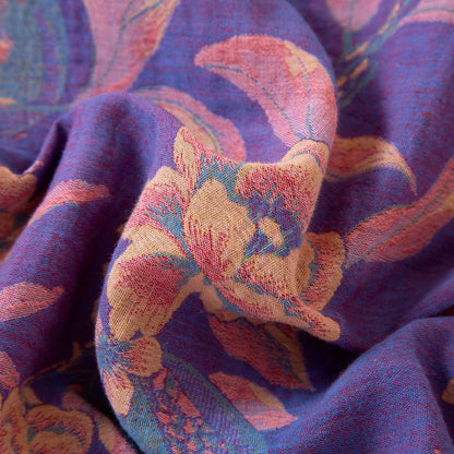 Ownkoti Oriental Style Peony Pomegranate Cotton Sleepwear - image 10