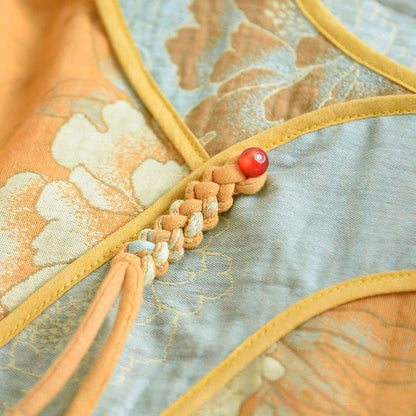 Ownkoti Peony Butterfly Jacquard Cotton Gauze Pajamas - image 5