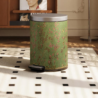 Ownkoti Green Pastoral Bird Durable Trash Bin - image 6